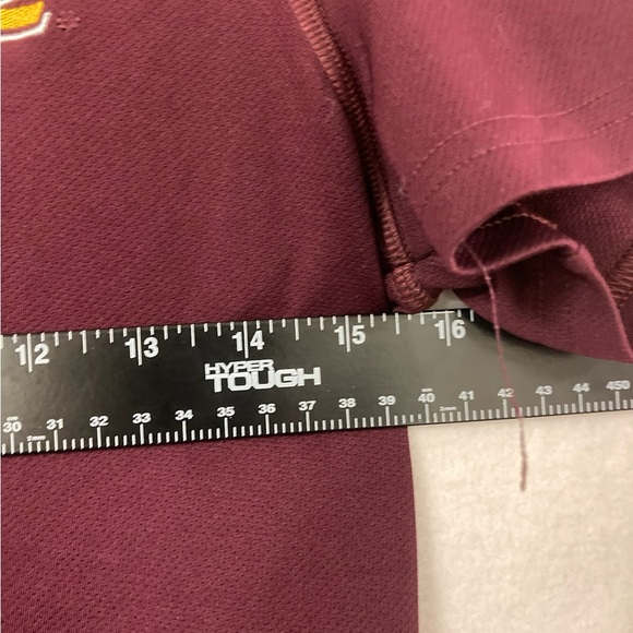 Central Michigan Chippewas Adidas Golf Polo Size M Women’s Maroon Fire Up Chips - Picture 7 of 9